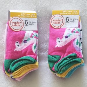 Wonder Nation No Show Socks